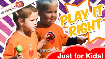 Play it Right. Best Instrument Song for Preschoolers from kindyRock - great songs for kids!