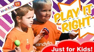 Play it Right. Best Instrument Song for Preschoolers from kindyRock - great songs for kids!