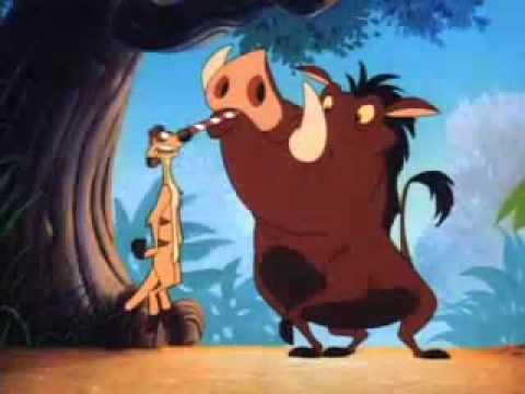 Timon and Pumbaa - Yummy yummy yummy - YouTube
