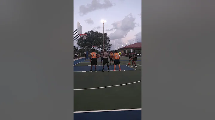 Brandon Pitts at age 11 basketball game 2020