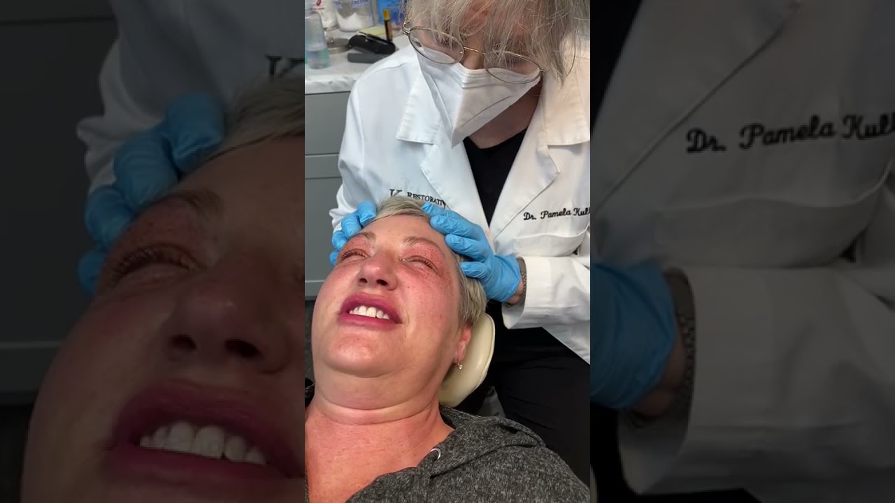 Blepharoplasty alternative by Dr. Pamela Kulback - Plasma Pen upper and lower eyelid Lift