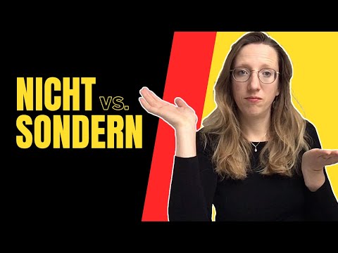 Vidéo: Comment utiliser les nichts en allemand ?