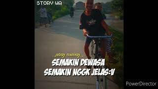 STORY WA LUCU || SEPEDA ONTHEL