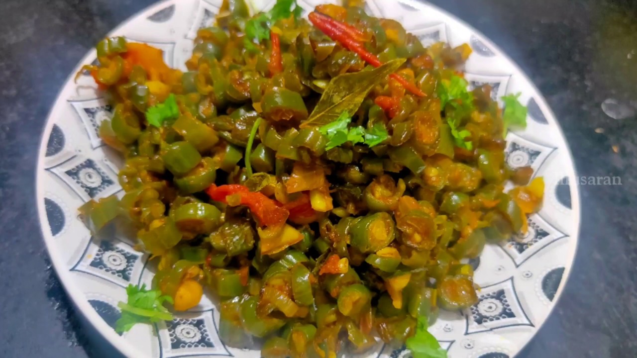 Beans poriyal in tamil பீன்ஸ் பொரியல் side dish recipe YouTube