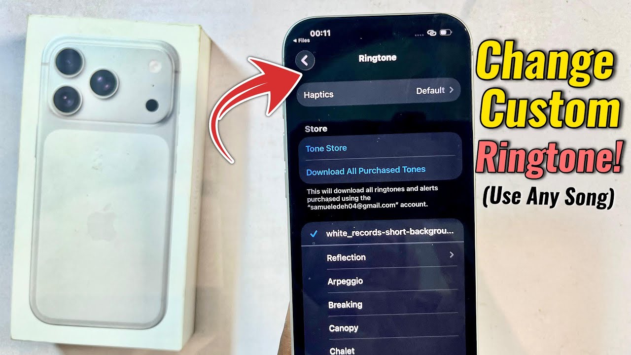 iPhone 17 Pro/Pro Max: How to Change and Set Custom Ringtone! - YouTube