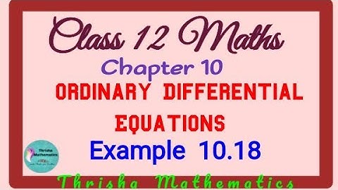 class 12 maths chapter 10 example 10.18