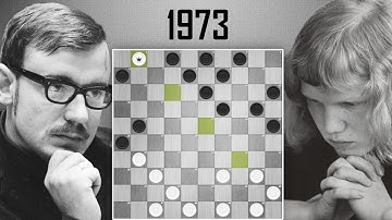 The 3-time World Checkers Champion Made a Losing Combination?! ⚪️⚫️ Andreiko - Sijbrands, 1973 Match