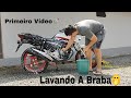 LAVANDO MINHA 160 Primeiro Video!!!!