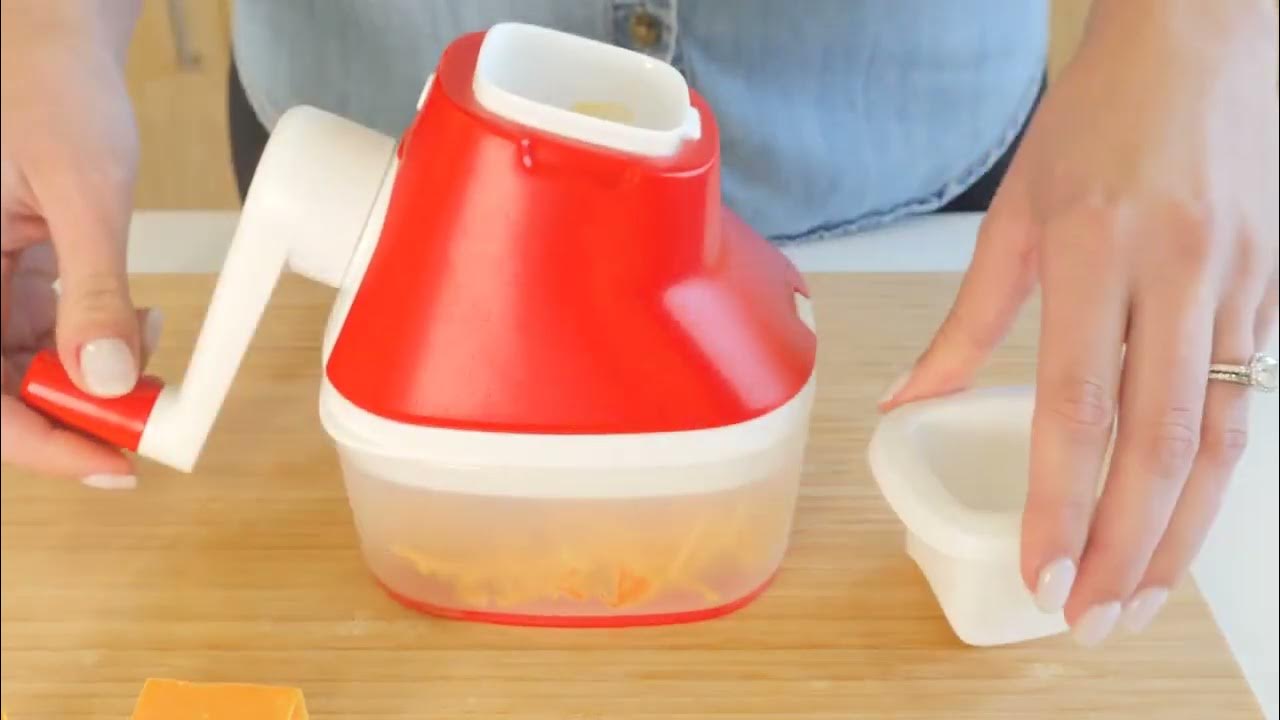 Grate N Store. Tupperware Cheese mill. www.twriga.lv YouTube