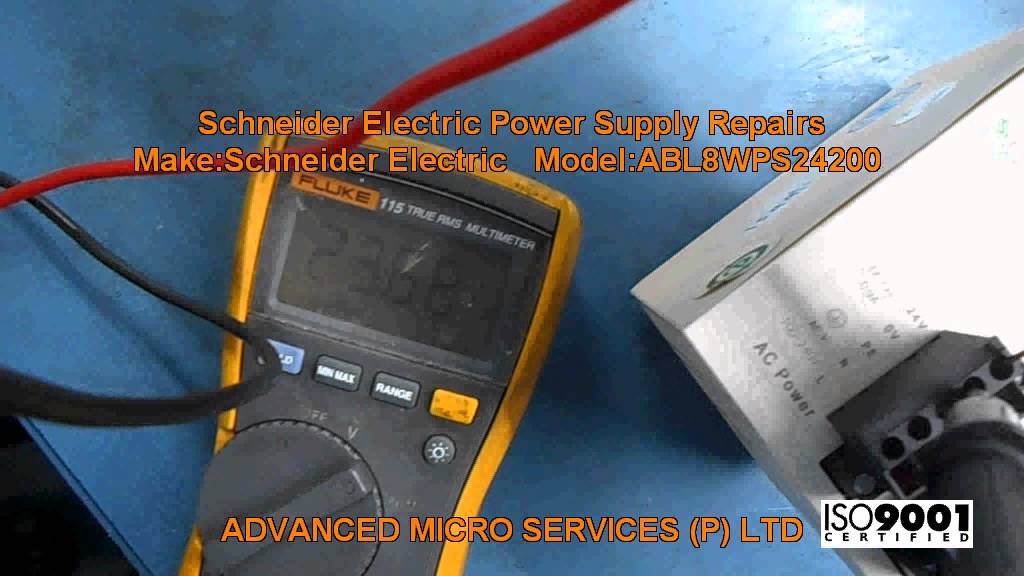 Schneider Electric Power Supply Repairs Advanced Micro