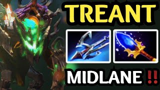🔥 WHY TREANT PROTECTOR MID FEELS BROKEN | REGEN & TOWER ABUSE | DOTA 2 🔥