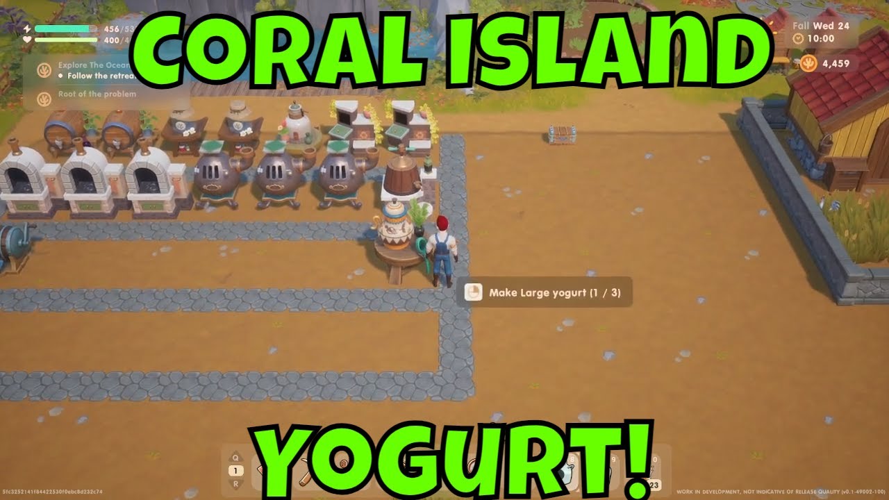Coral Island How to Make Yogurt YouTube