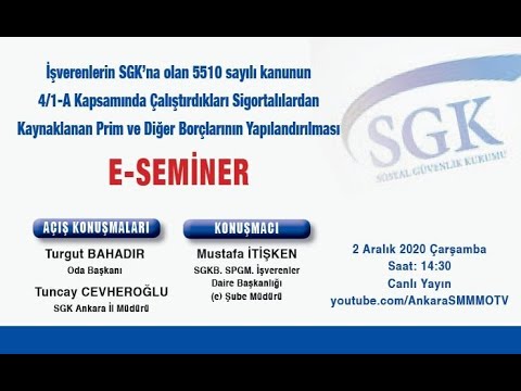 Sgk Prim Ve Diger Borclarinin Yapilandirilmasi Youtube