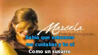 Video thumbnail of "Supe que me amabas Pista Karaoke   Marcela Gandara"