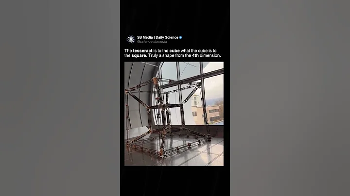 The tesseract is to the cube what the cube is to the square. Truly a shape from the 4th dimension.