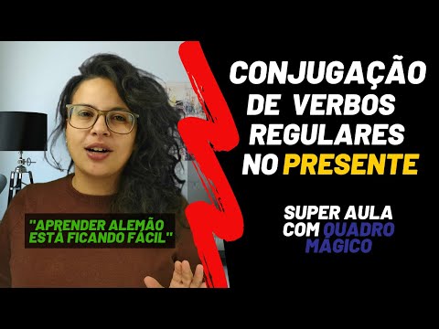 Vídeo: Declinação De Verbos Alemães: Regras E Prática