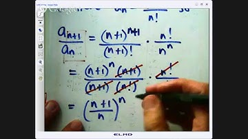 Ratio test for series and simple proof!