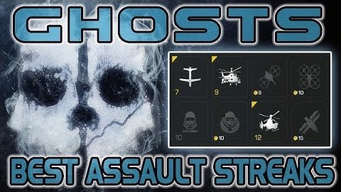 Call of Duty Ghosts Best Assault Streak Combo to Raise your KD KDR K/D