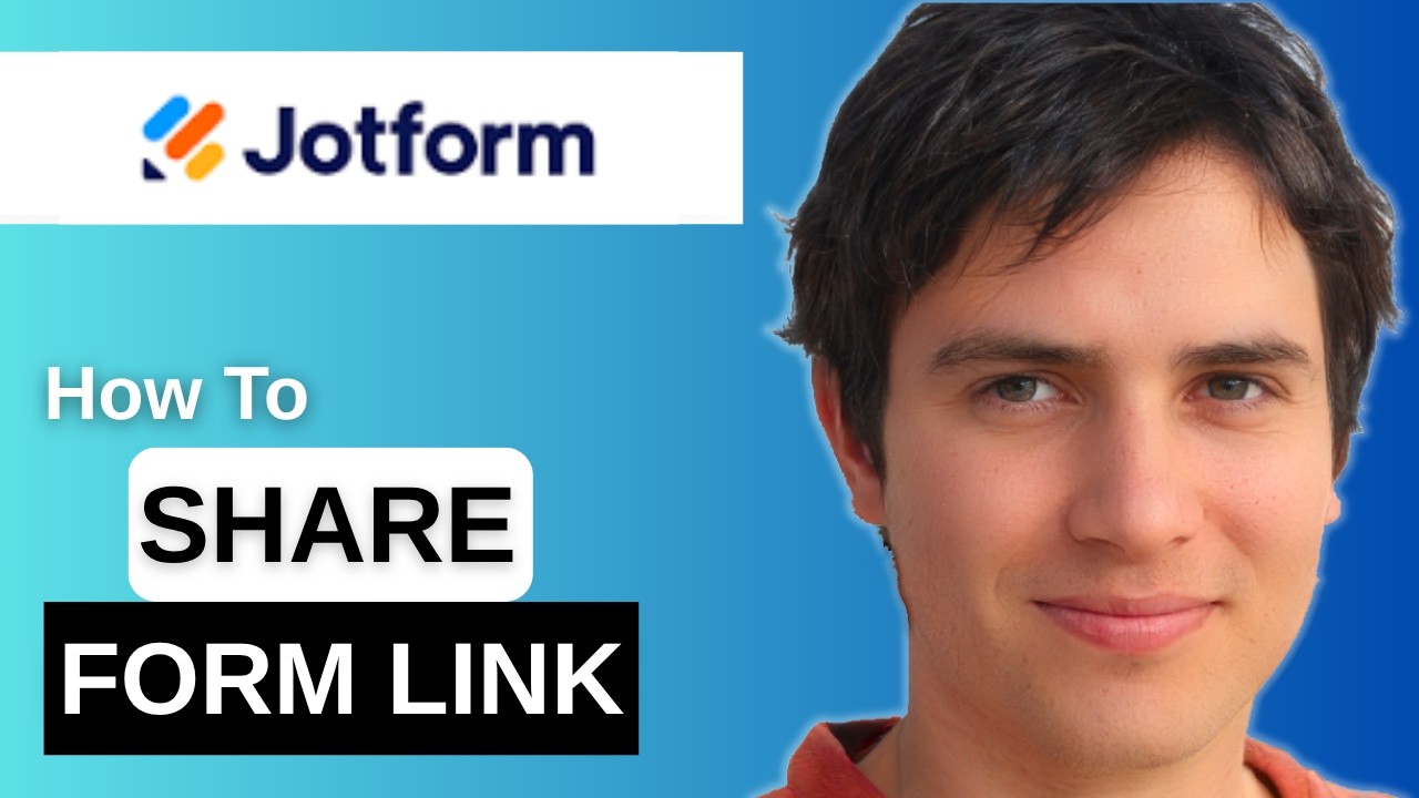 How To Share Form Link In Jotform - YouTube