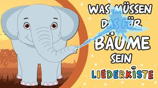 Video thumbnail of "Was müssen das für Bäume sein - Kinderlieder zum Mitsingen | Liederkiste"