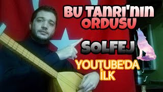 Tanrının Ordusu Solfej(Kolay) - Ali Kınık - Kısa Sap Bağlama Nasıl Çalınır? Resimi