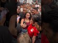 بتيشرت منتخب مصر .. مي عمر تحتفل بالعرض الخاص لـ "شمشون ودليلة"