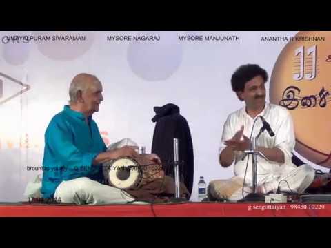 Umayalpuram Sivaraman--Anantha R Krishnan -thani avarthanam