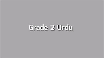 Class 2 Urdu, Chapter Reading, New Oxford Syllabus, taleemabadschool