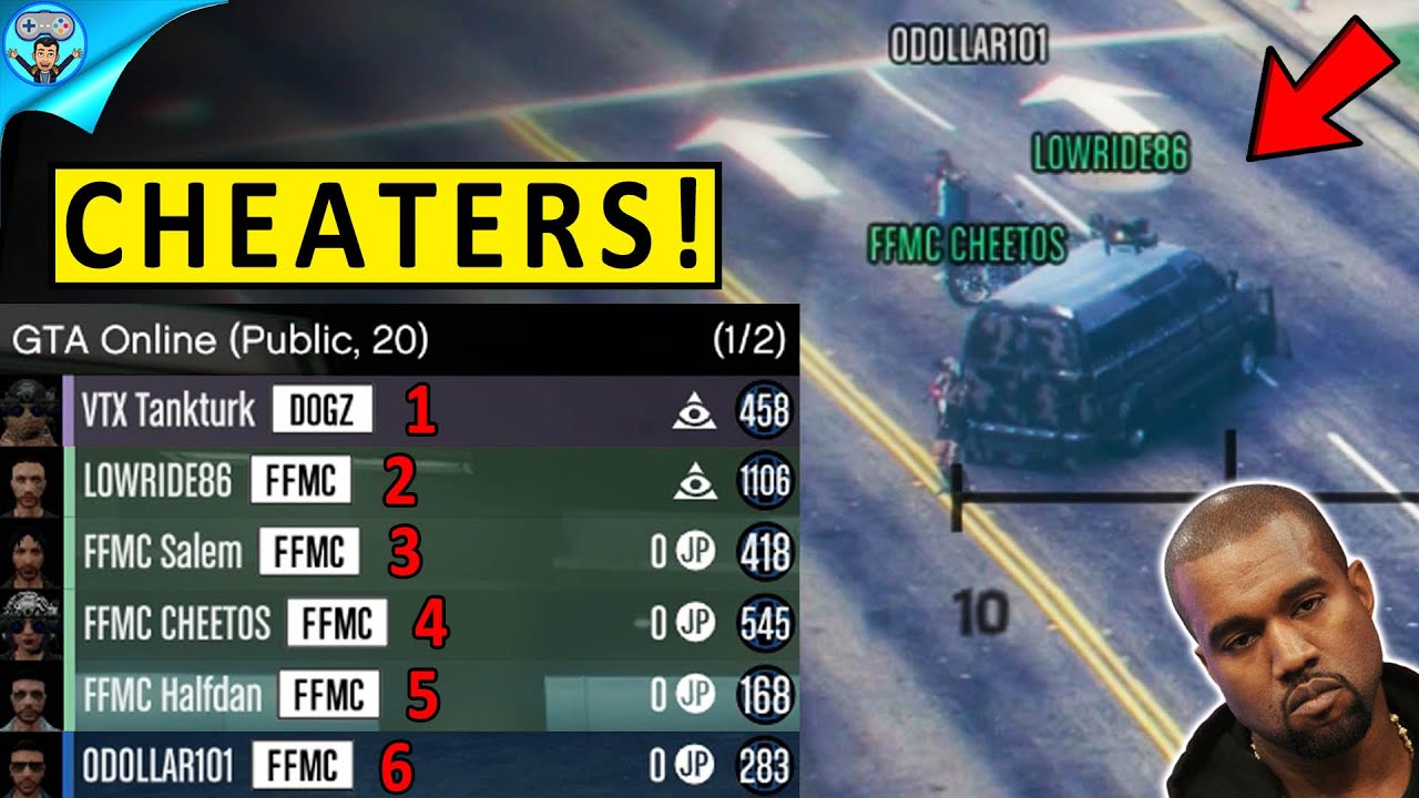 They CHEATED Despite It Being 6 Vs 1 GTA Online Part 1 2 YouTube 