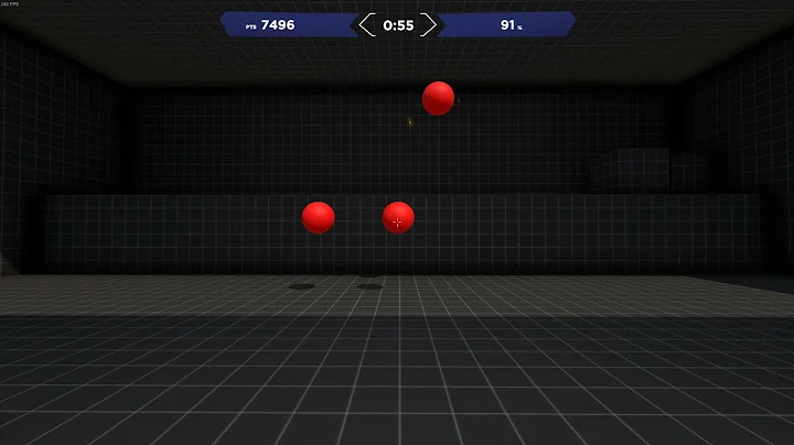 AimLab Gridshot 100k Achievement