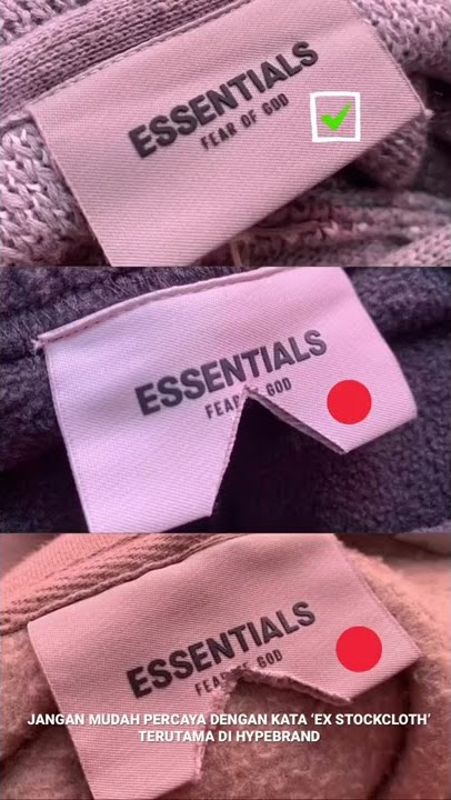 How To Spot Fake Fear Of God Essentials T-Shirts - Legit Check By Ch