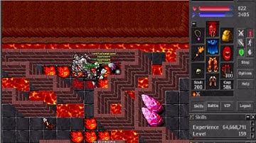 Old Tibia - MS 159 Exorimorting Warlocks (Samera 2006 7.6)