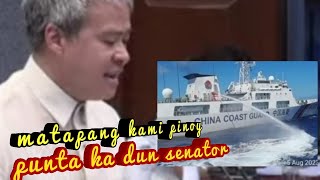 PINOY MATAPANG KAMI, mauna ka na kaya SENATOR  hehe 