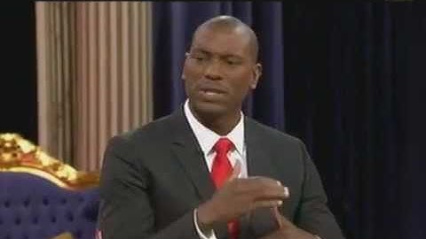 Tyrese Gibson with Steve Harvey on TBN Jun 10, 2011 Interview