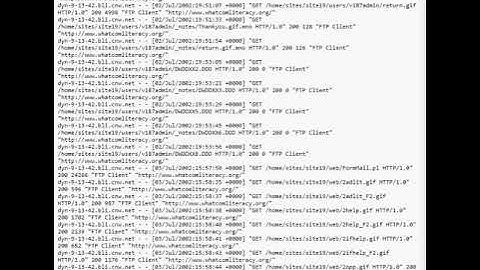 Google Dork: Find FTP Logs