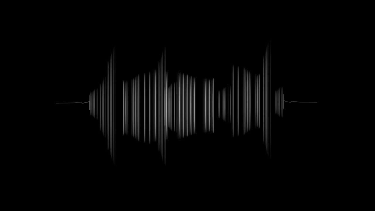 Футаж символы монитора звуковая дорожка 4