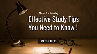 Mastering Exam Success: Evidence-Based Revision Tips for Effective Learning