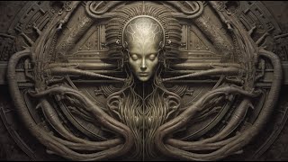 H.R. Giger 'Inspired' AI Imagery 'Necronomicon'