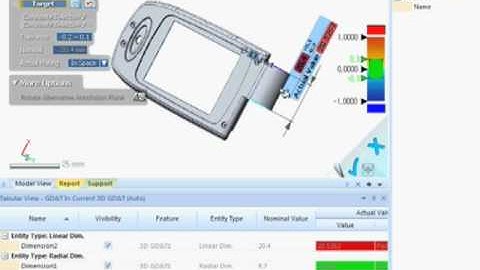Smart Dimension & Tolerance Table