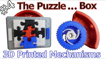THE PUZZLE: PUZZLE BOX - Sequential Solve, Clues, Mechanical 3D Puzzle Box!