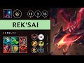Rek'Sai Jungle vs Lee Sin - KR Grandmaster Patch 25.16