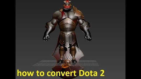 How to convert Dota 2 models to MDX