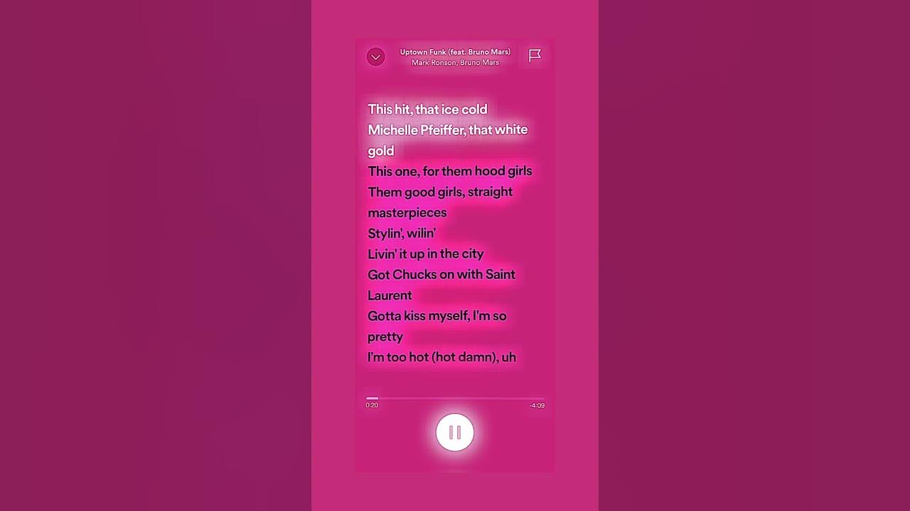 uptown funk | the nostalgia π #notmysound #spedup #lyrics uptown funk | the nostalgia π #notmysound #spedup #lyrics