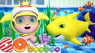 ¡Bebé Tiburón Du Ru Du Ru y Más Canciones Para Niños! | GoBooBoo Canciones Infantiles