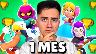 1 MES JUGANDO A BRAWL STARS