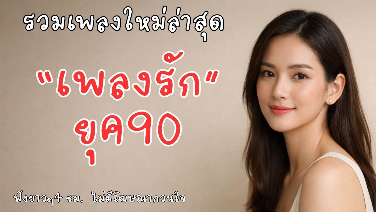 เพลงรักยุค 90  กุมภากุมใจ💗 รวมเพลงไทยฟังสบาย | เพลงคาเฟ่ • ฟังตอนทำงาน/อ่านหนังสือ ไม่มีโฆษณา