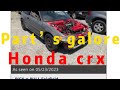 Honda Crx junkyard trip