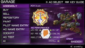 Armored Core Silent Line PSP - Cypress AC Walkthrough #1