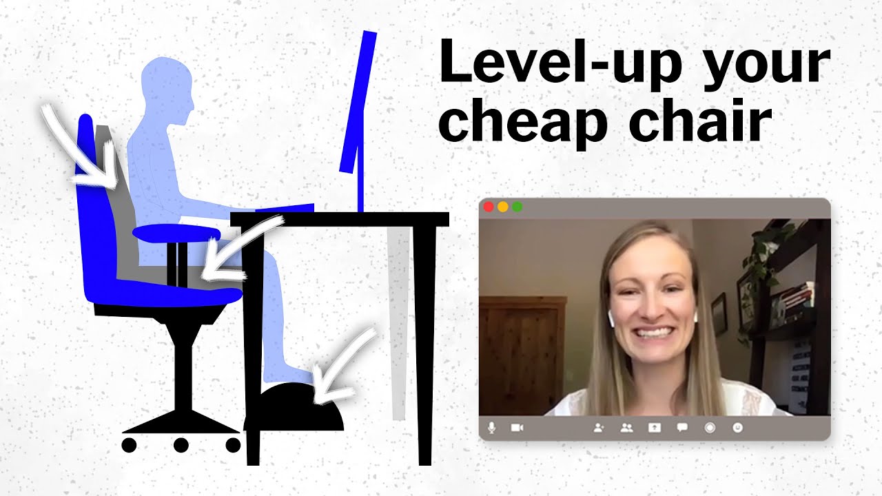 How to Make Your Cheap Office Chair More Comfortable