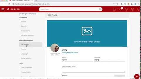PARLER APP on the WEB   quick overview